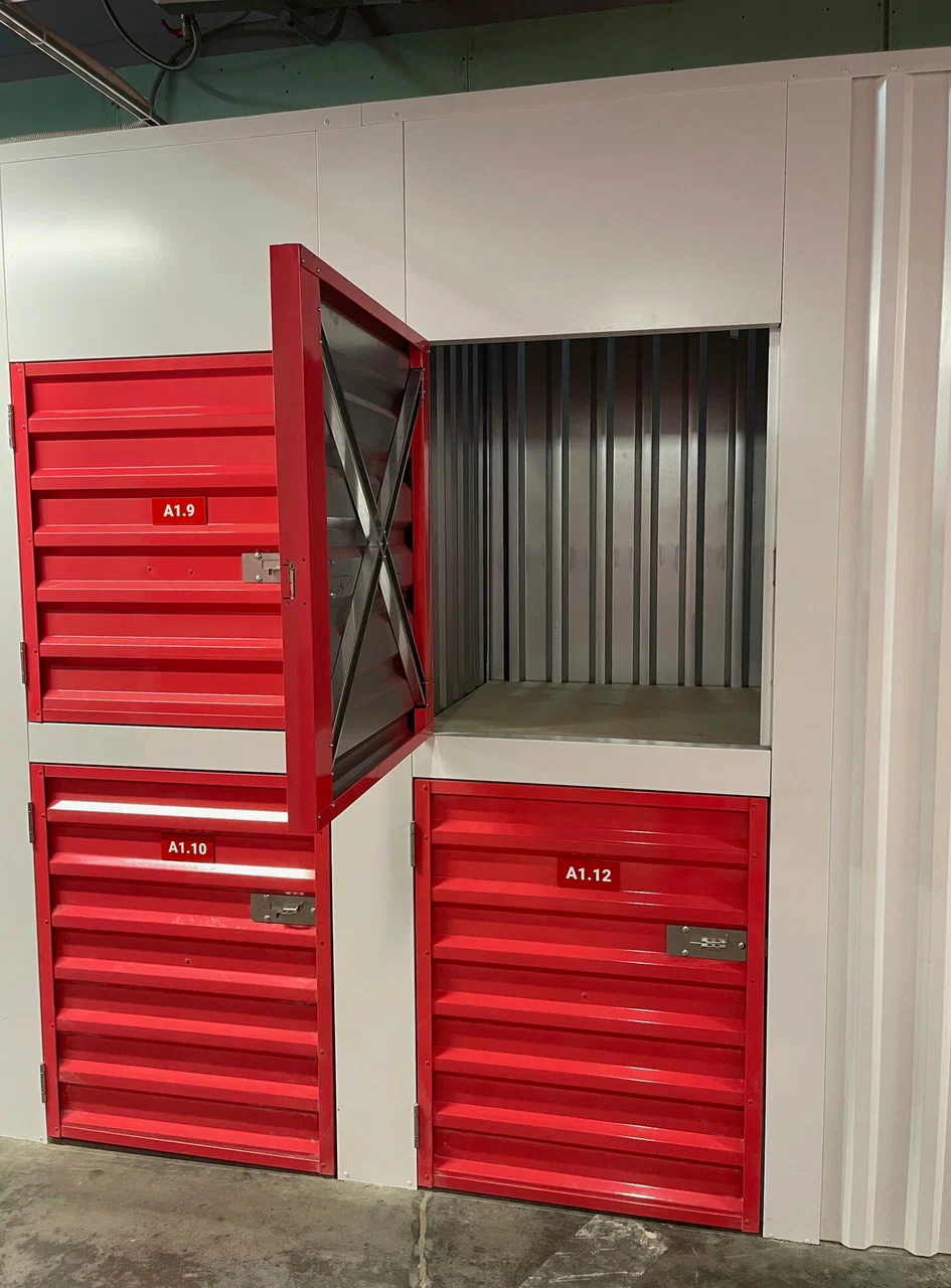 Ячейки: Склад на 1-м Верхнем переулке